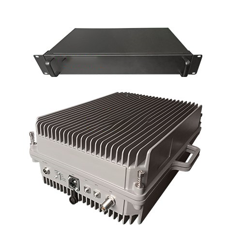  荥经TETRA800数字警用集群数字光纤直放站远近端机