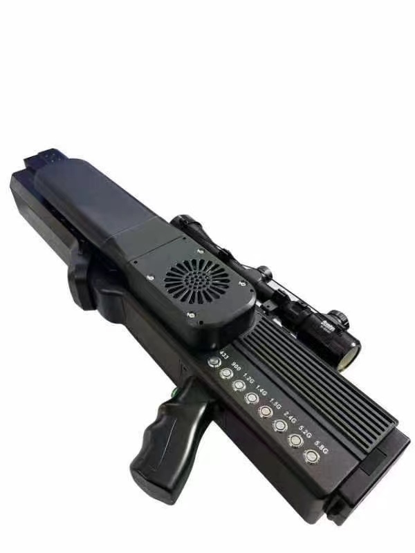  荥经手持便携式枪型低空防御反制八通道